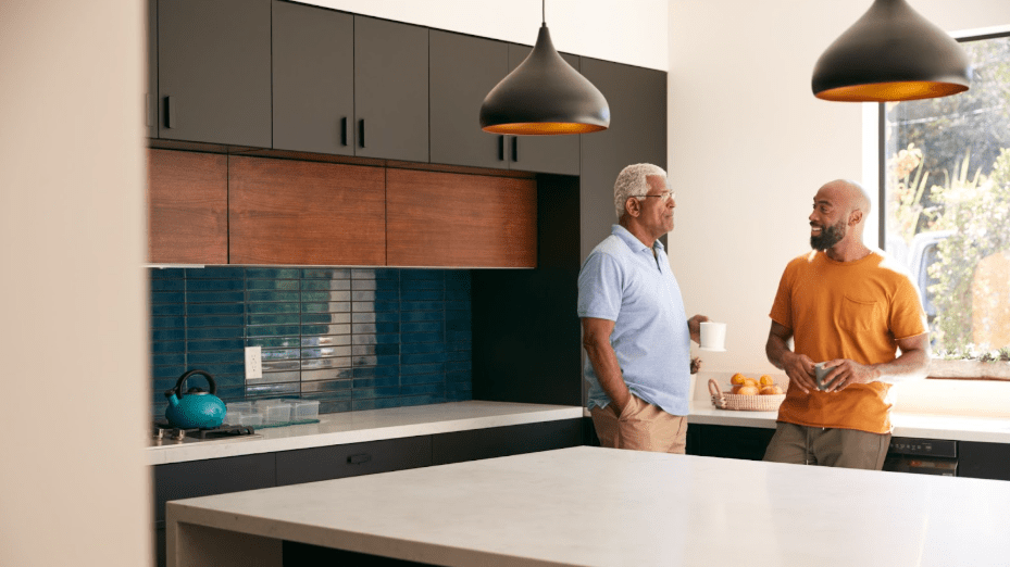 dad and son conversation